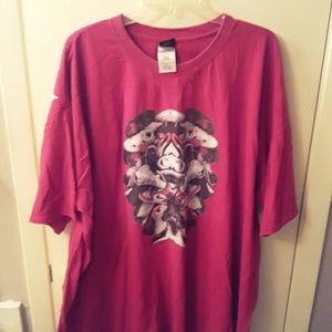 Air Jordan Nike Shoe Print Men's 3XL Tshirt